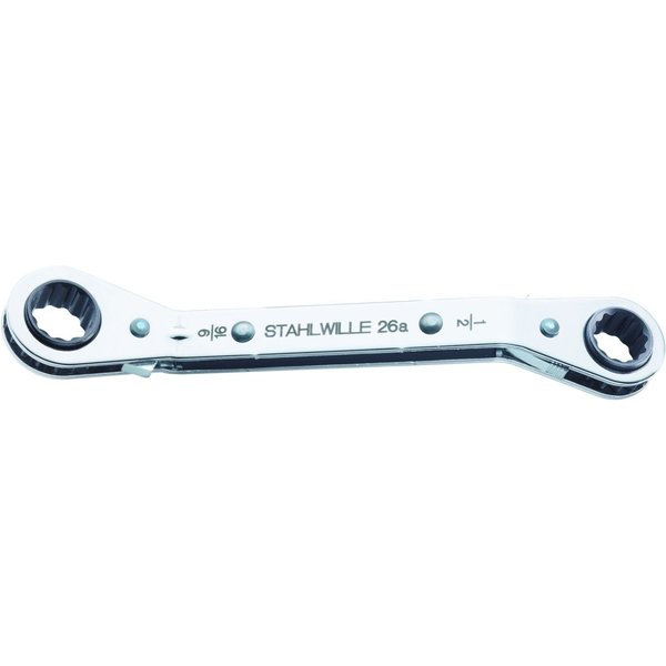 Stahlwille Tools Ratchet ring Wrench Size 1/2 x 9/16 " L.170 mm 41553234